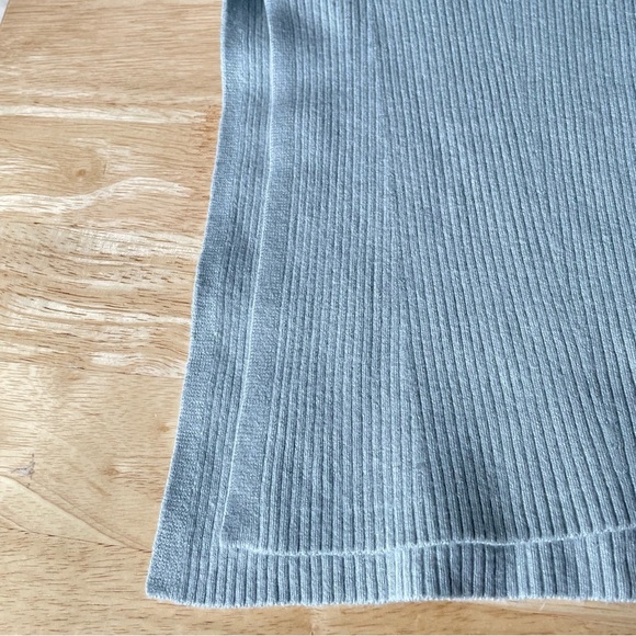 Abercrombie & Fitch Ribbed Sweater Double Slit Midi Skirt - 47063 - Picture 12 of 13